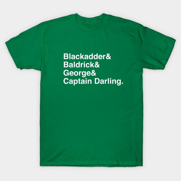 Blackadder Ampersand T-Shirt by JCMedia